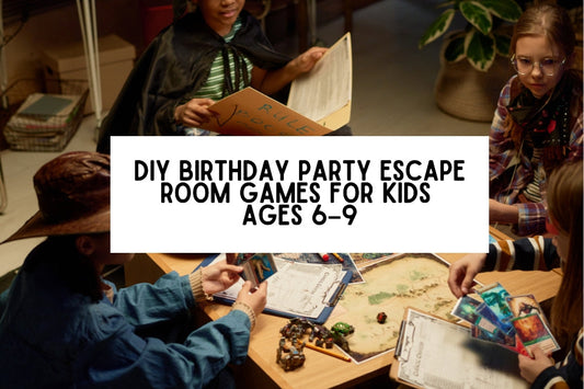 DIY Birthday Party Escape Room Games for Kids Ages 6–9