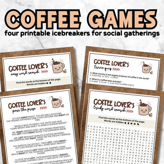 Coffee Games Bundle (4 Games)