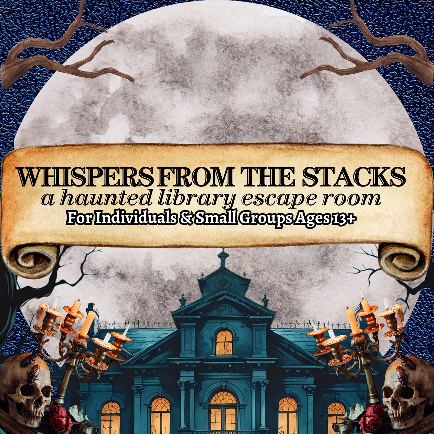 Haunted Library Escape Room