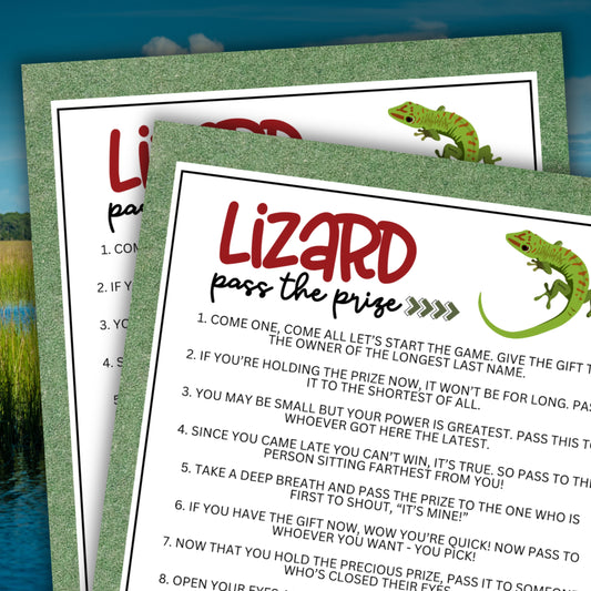 Lizards Pass the Prize