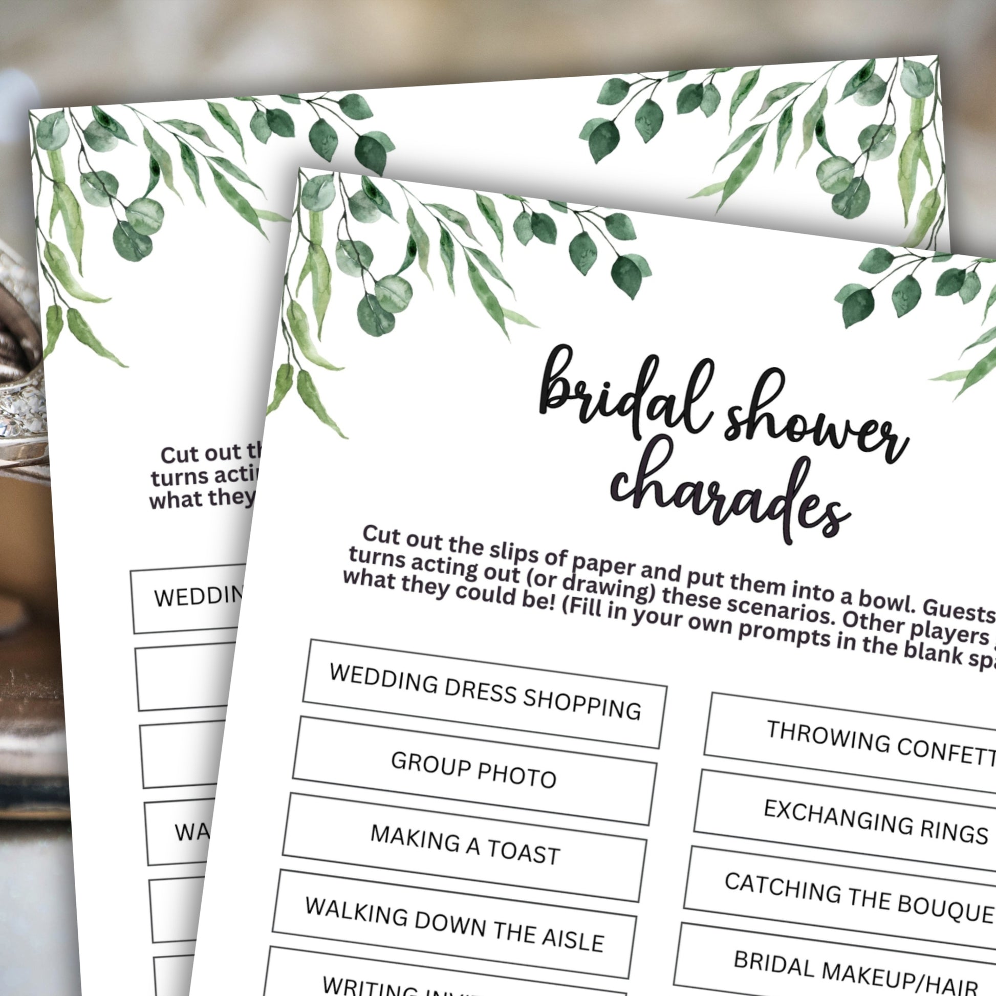 Looking for a fun and engaging activity to bring some excitement to your basketball-themed events? Look no further than this Basketball Charades game from Party Prints Press! 