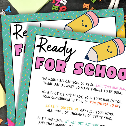 Welcome Back To School Bedtime Poem