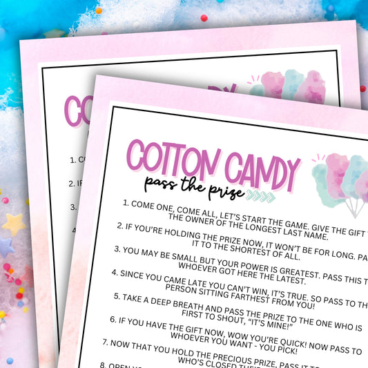 Are you seeking a fun and engaging activity to play with your friends or group members at your next special event?  Whether you're throwing a birthday party, fundraiser, church gathering, or just want to have a little cute, friendly fun on a day off, this printable Pass the Prize game from Party Prints Press is just what you need!