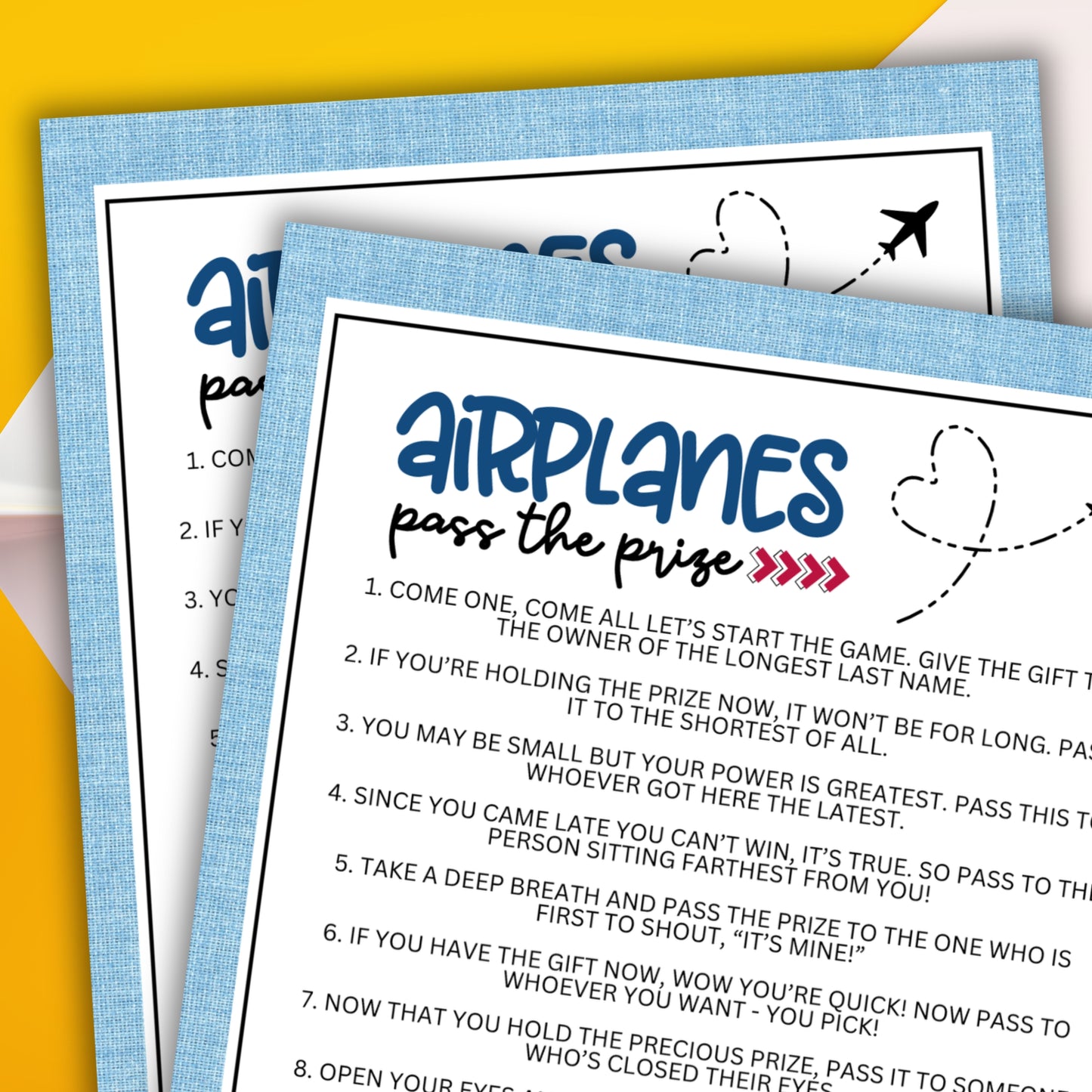Airplanes Pass the Prize