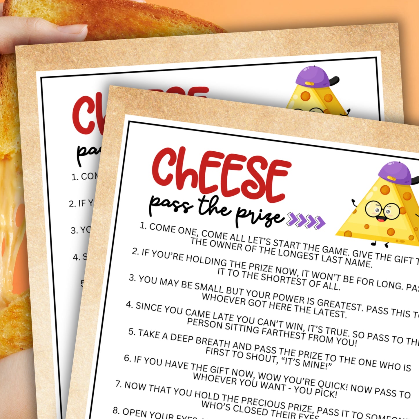 Cheese Pass the Prize