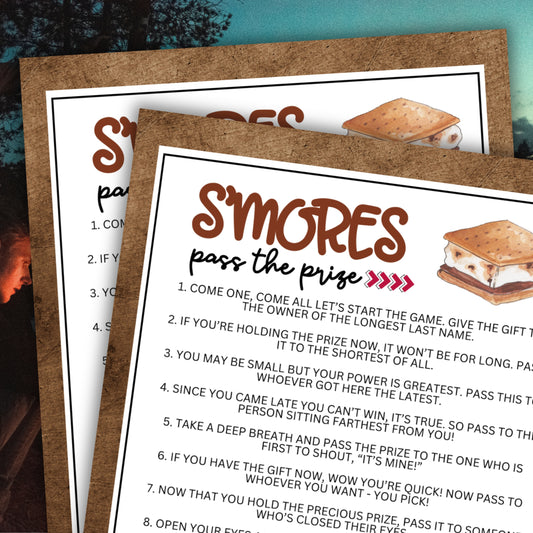 S'mores Pass the Prize
