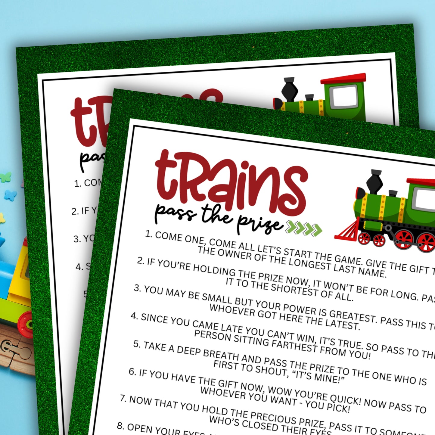 Trains Pass the Prize