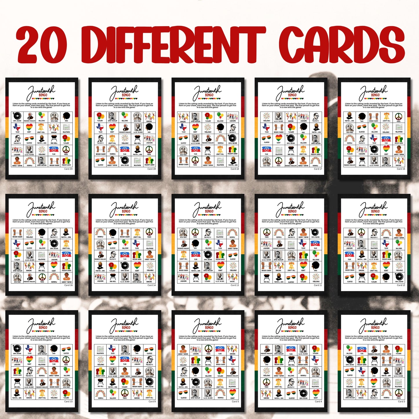 Juneteenth BINGO