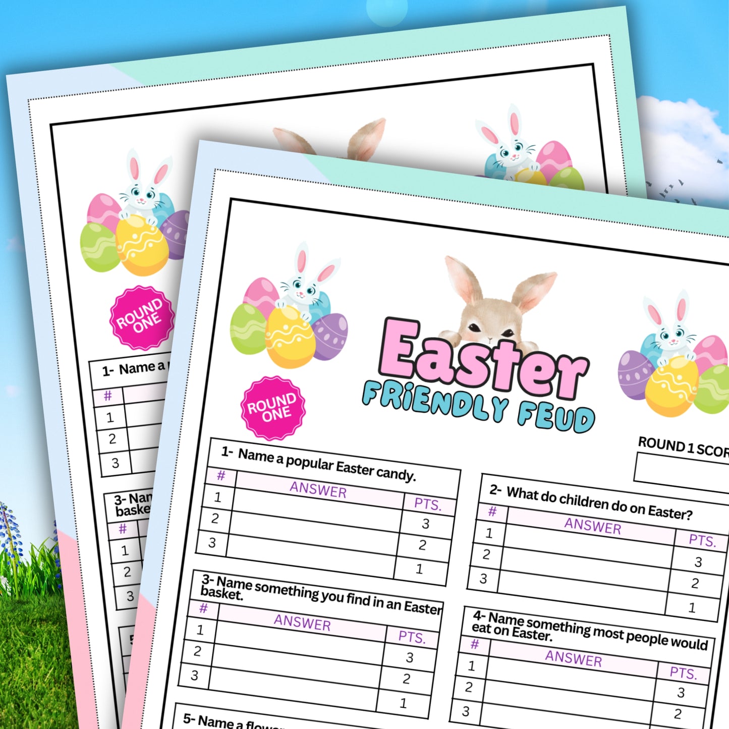 Easter Friendly Feud (3 Rounds)