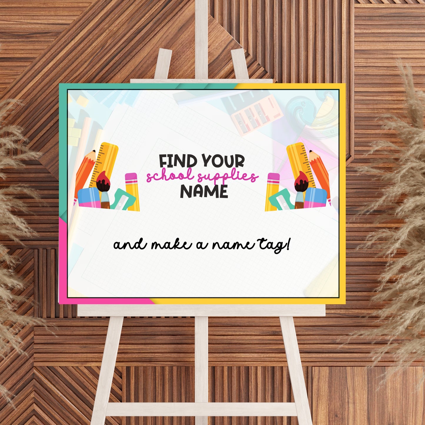What's Your School Supplies Name?