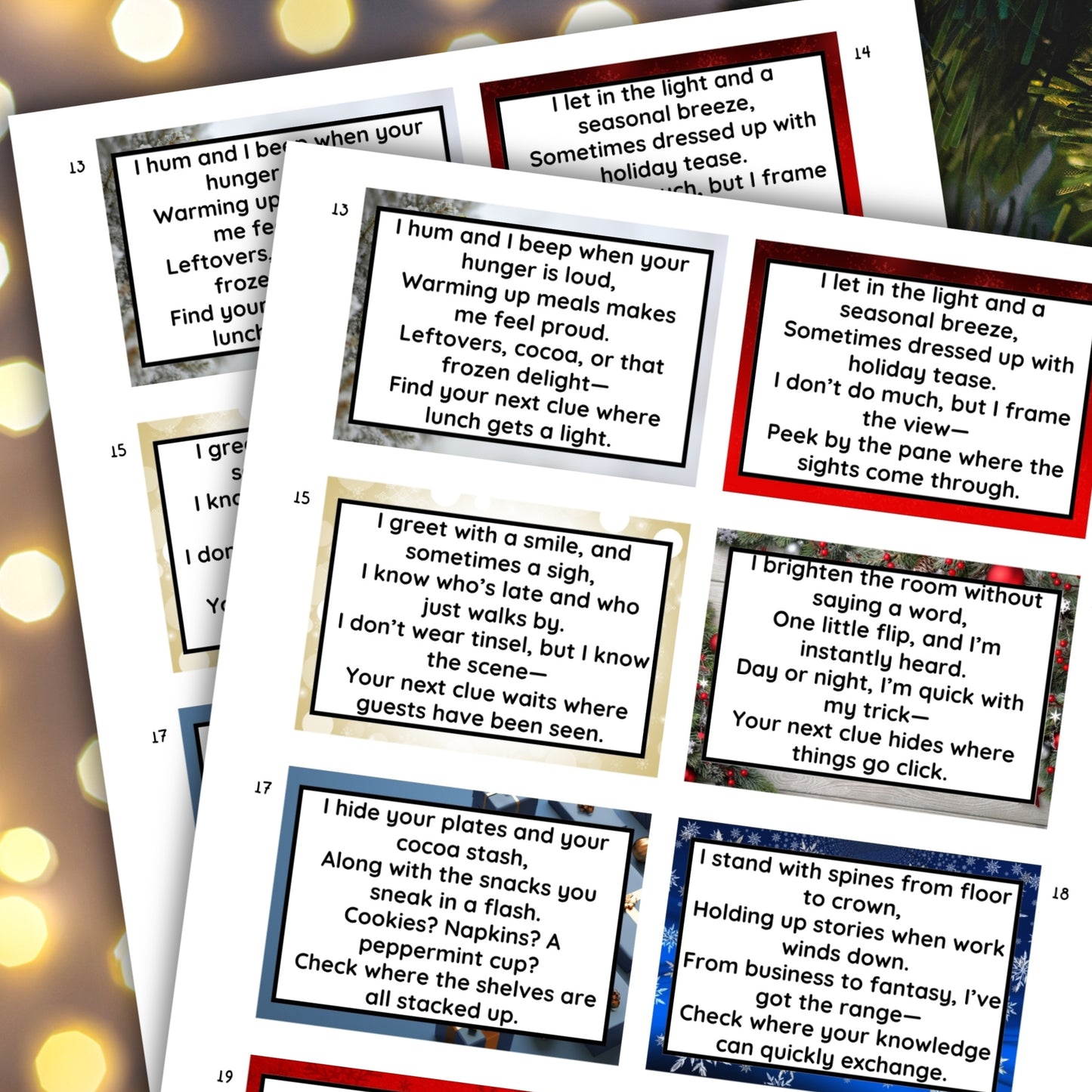 Office Christmas Party Treasure Hunt