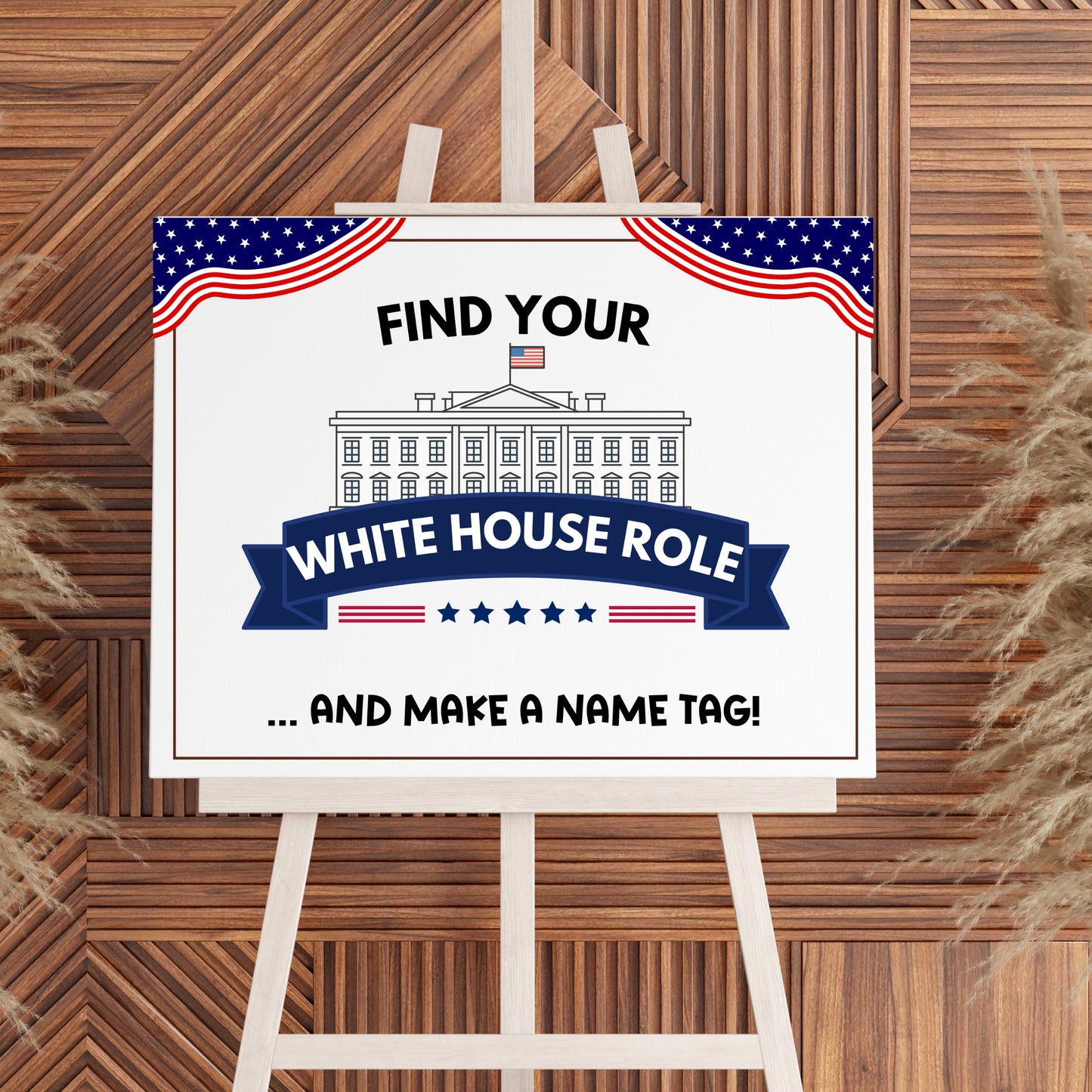What's Your White House Job Title? (Name Tag Generator)