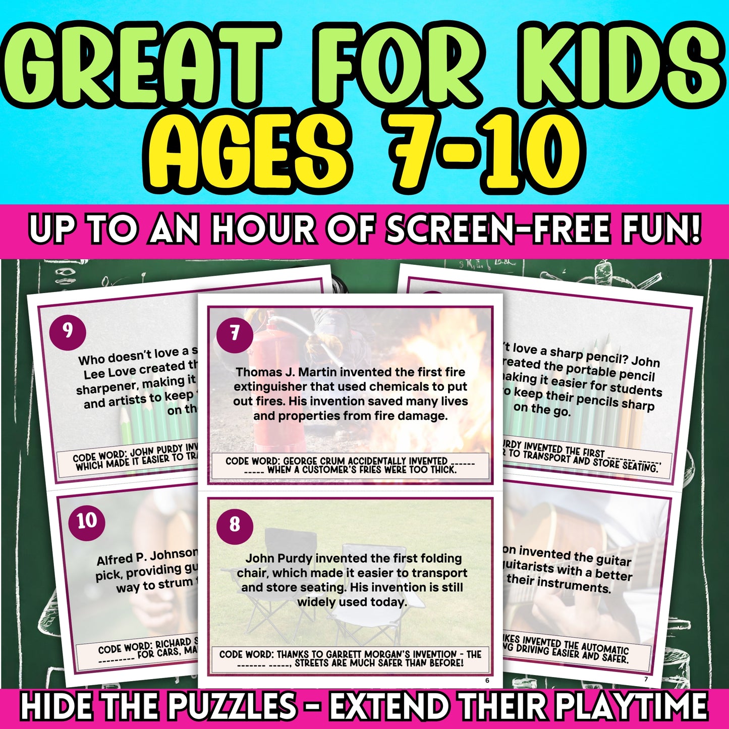 Black Inventors Scavenger Hunt For Kids