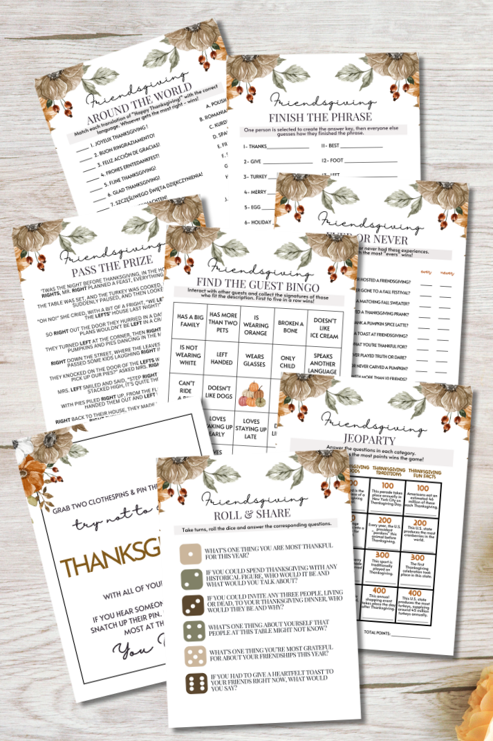 Friendsgiving Game Bundle (26 Games)