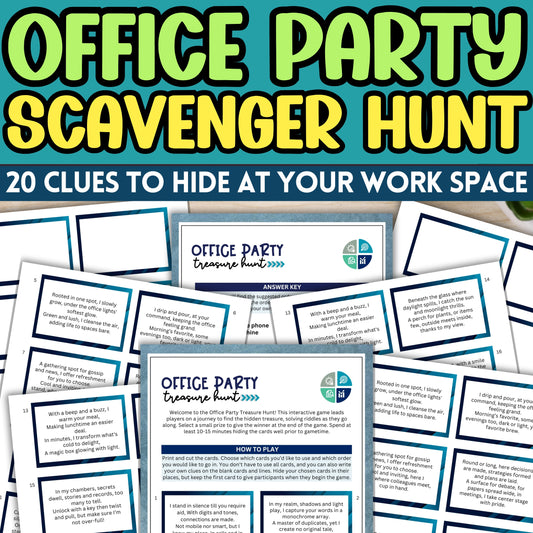 Office Party Scavenger Hunt