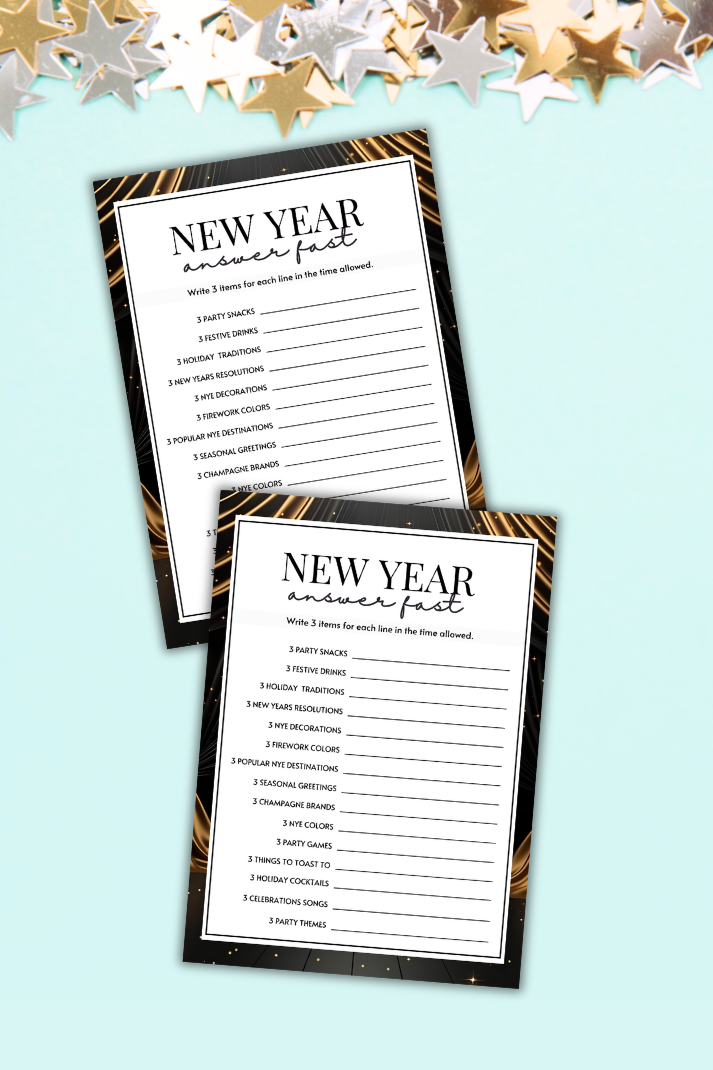 New Year's Eve Answer Fast
