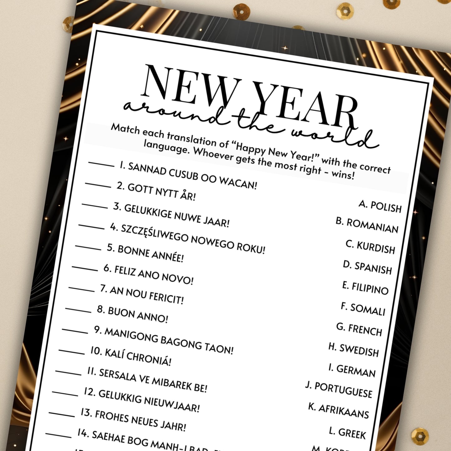 New Year's Eve Around the World