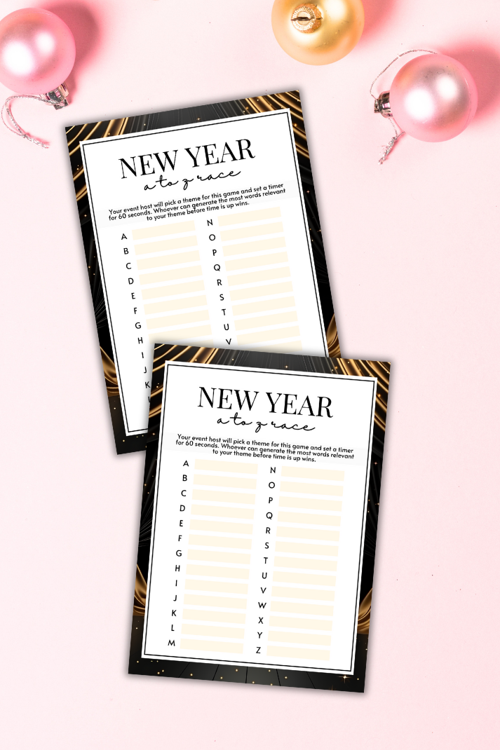 New Years Eve A to Z Race