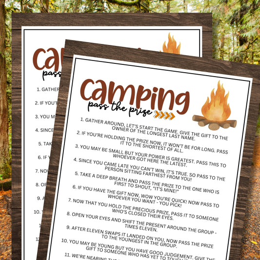 Camping Pass The Prize