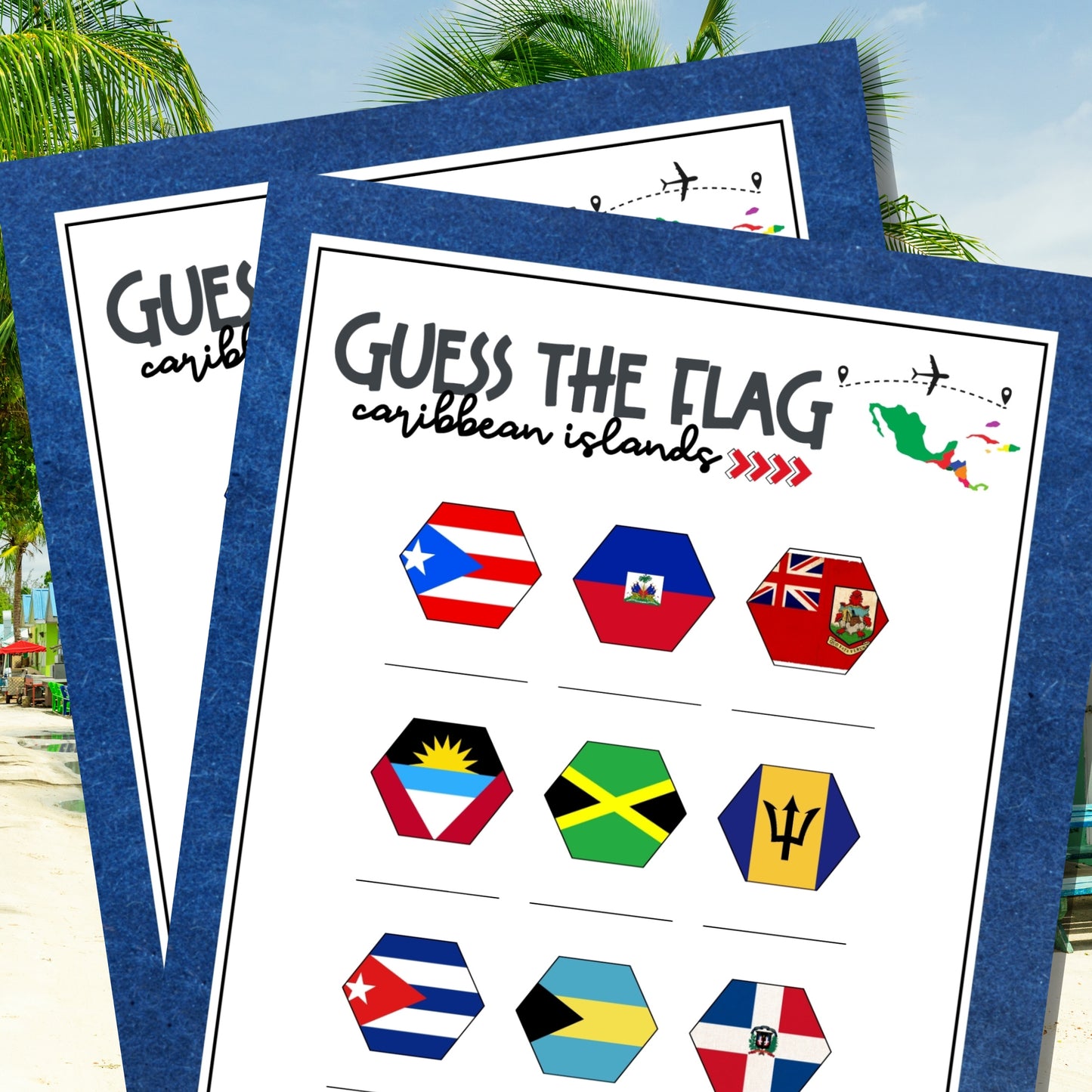 Caribbean Flags Picture Quiz