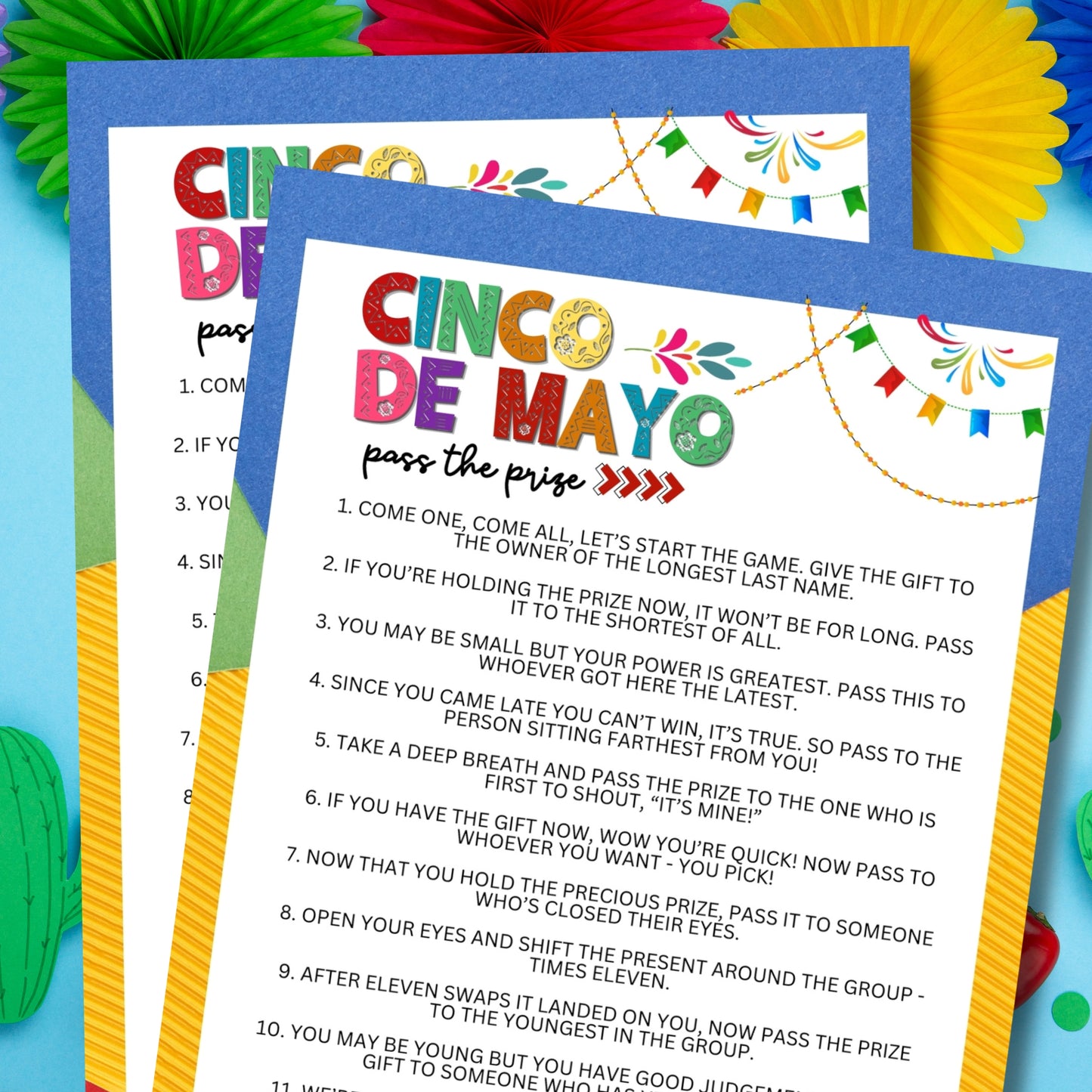 cinco de mayo printable pdf