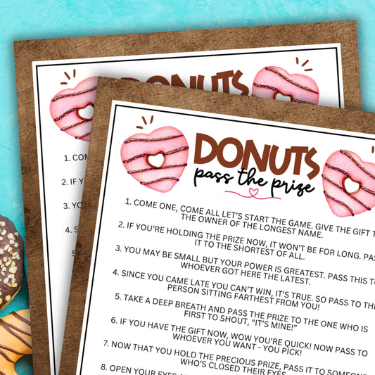 Donuts Pass the Prize