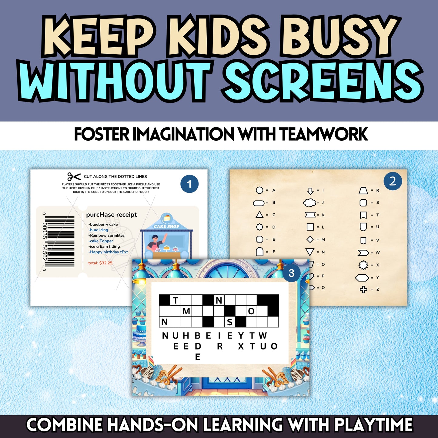 Birthday Cake Escape Room For Boys (Ages 5-8)