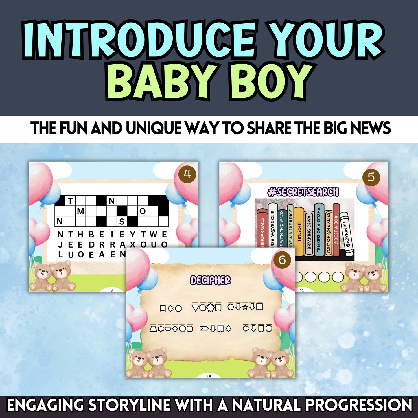 Gender Reveal Escape Room (It's a BOY!)
