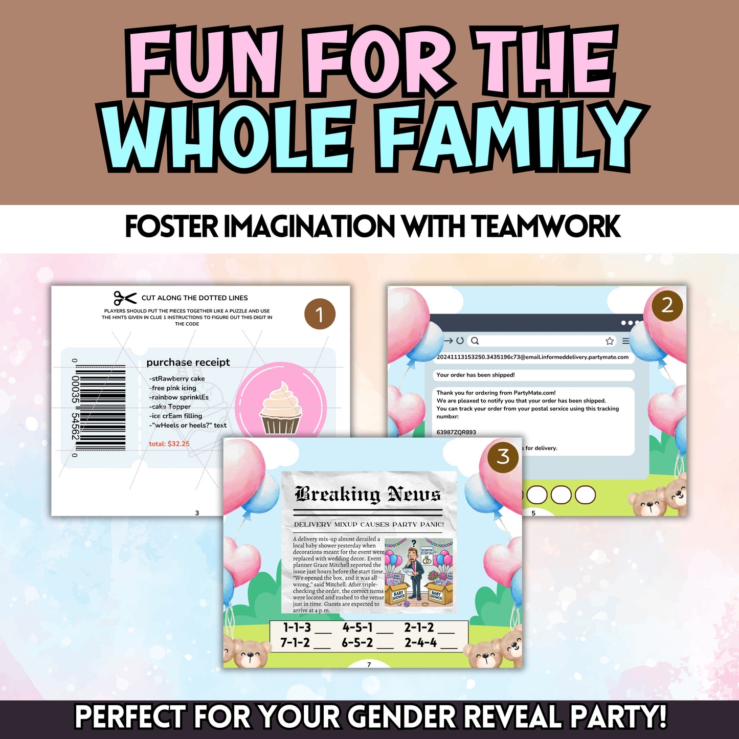 Gender Reveal Escape Room (It's a GIRL!)