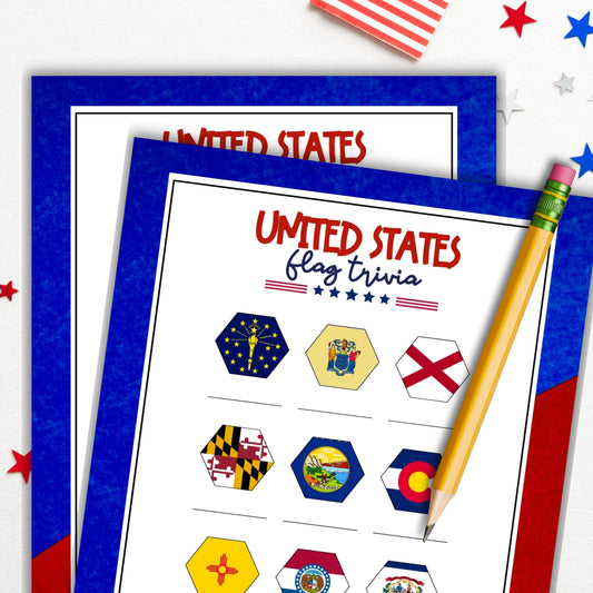 US Flags Picture Trivia