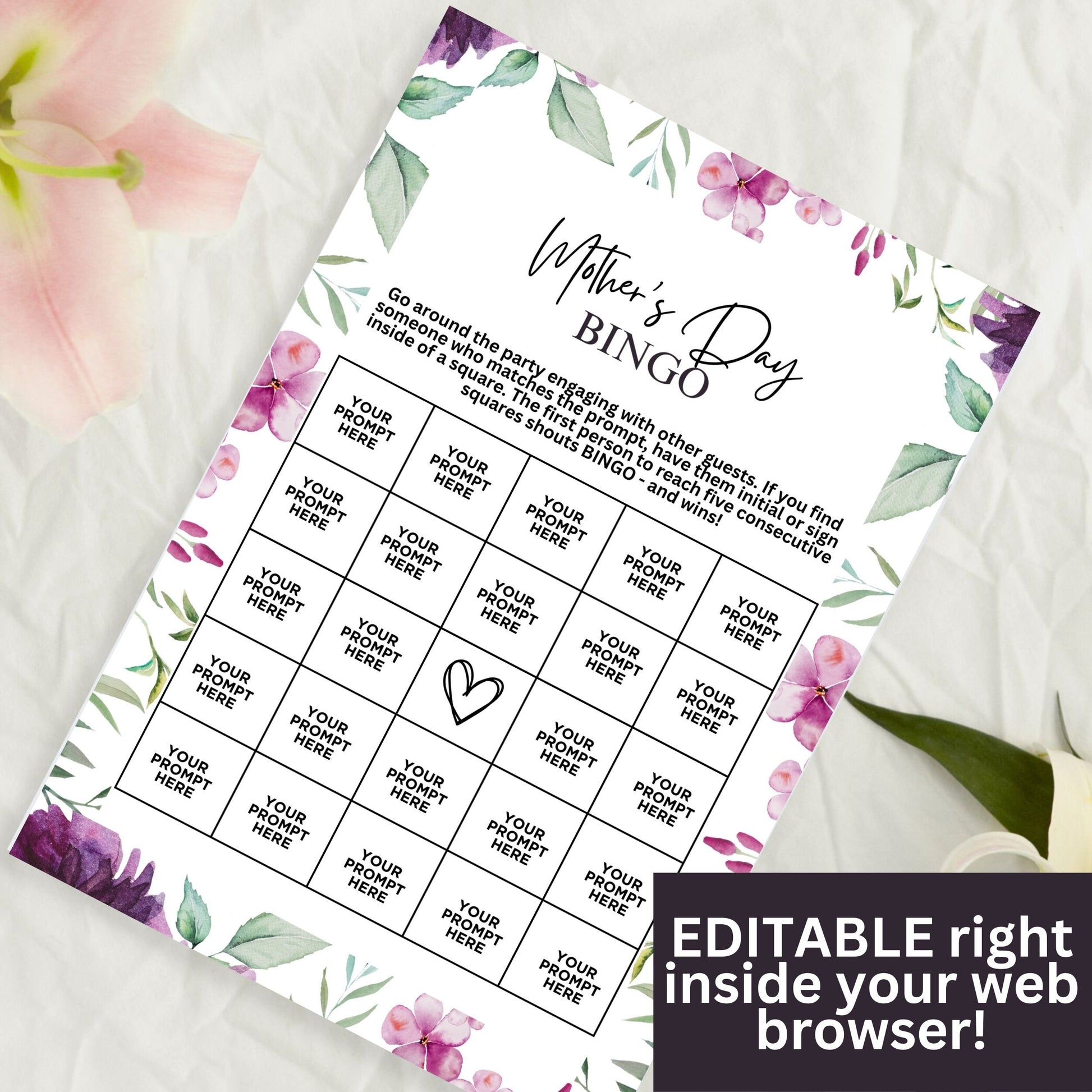 find the guest bingo