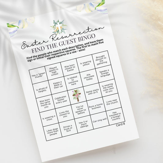 Christian Easter BINGO