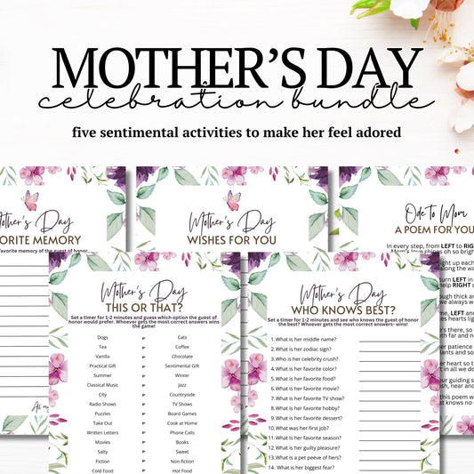 Mother's Day Activity Pack