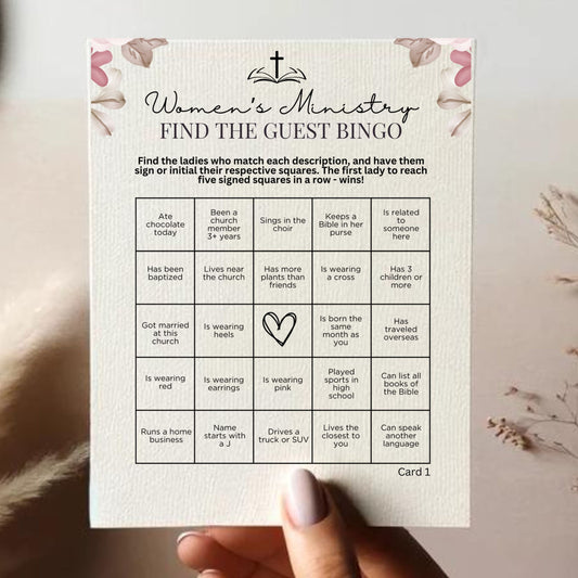 Women's Ministry BINGO