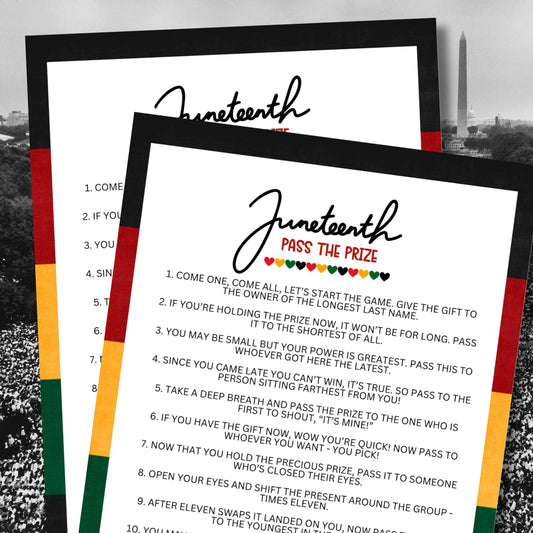 Juneteenth Pass The Prize