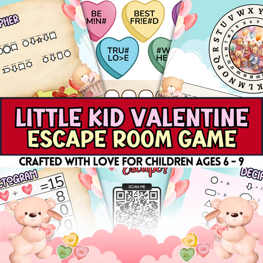 Valentine's Day Escape Room (Ages 6-9)