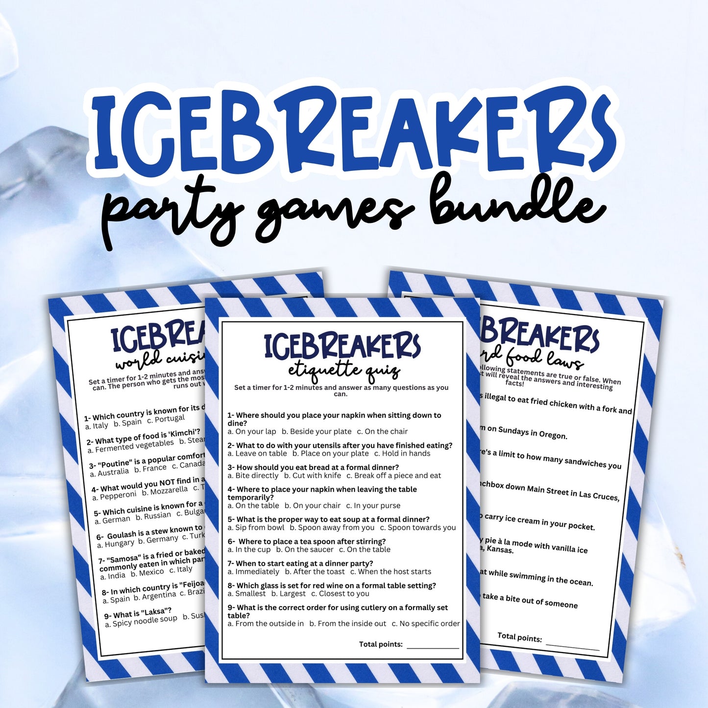 Icebreaker Games Bundle (18 Games)