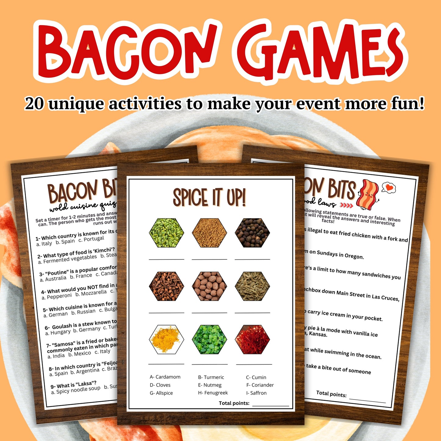 Bacon Games Bundle (20 Games)