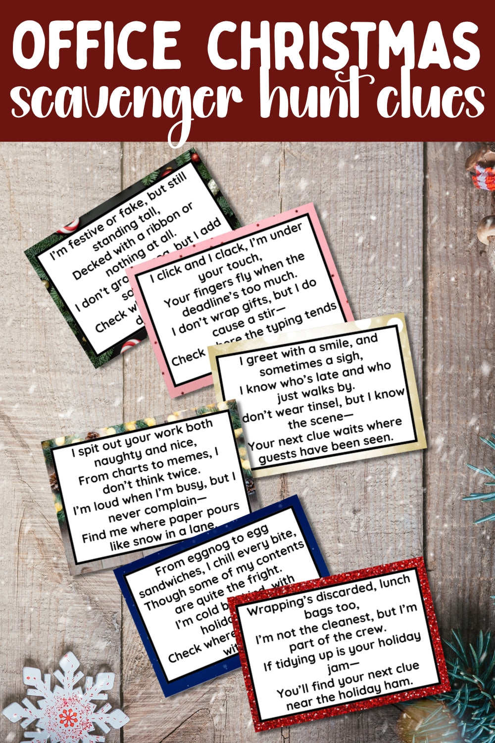 Office Christmas Party Treasure Hunt