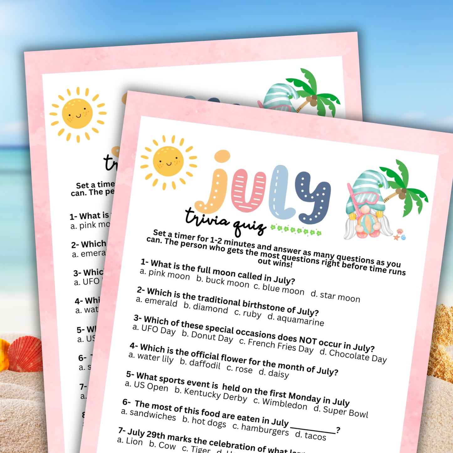 Summer Trivia Bundle