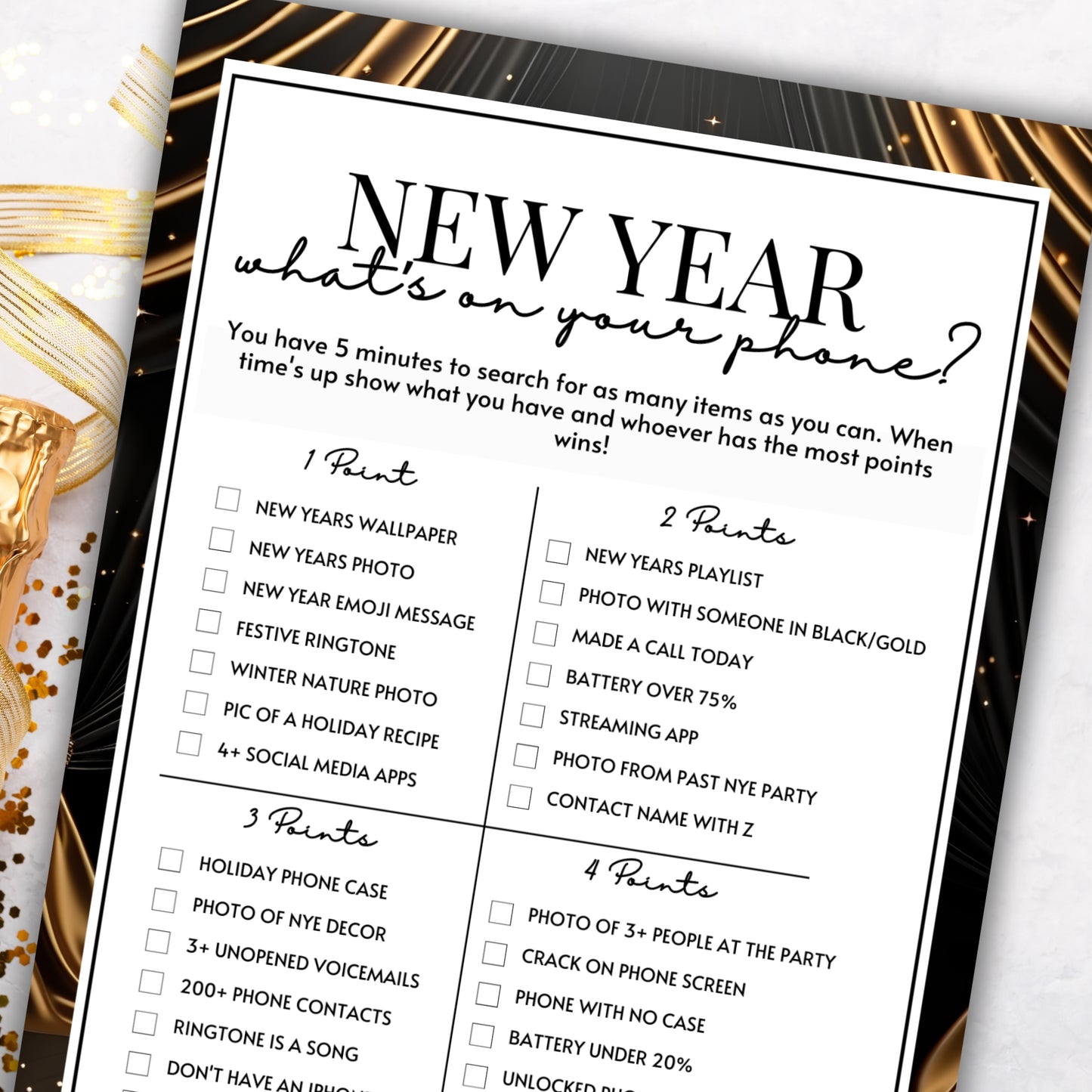 New Year's What's On Your Phone?