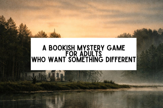 A Bookish Mystery Game for Adults Who Want Something Different
