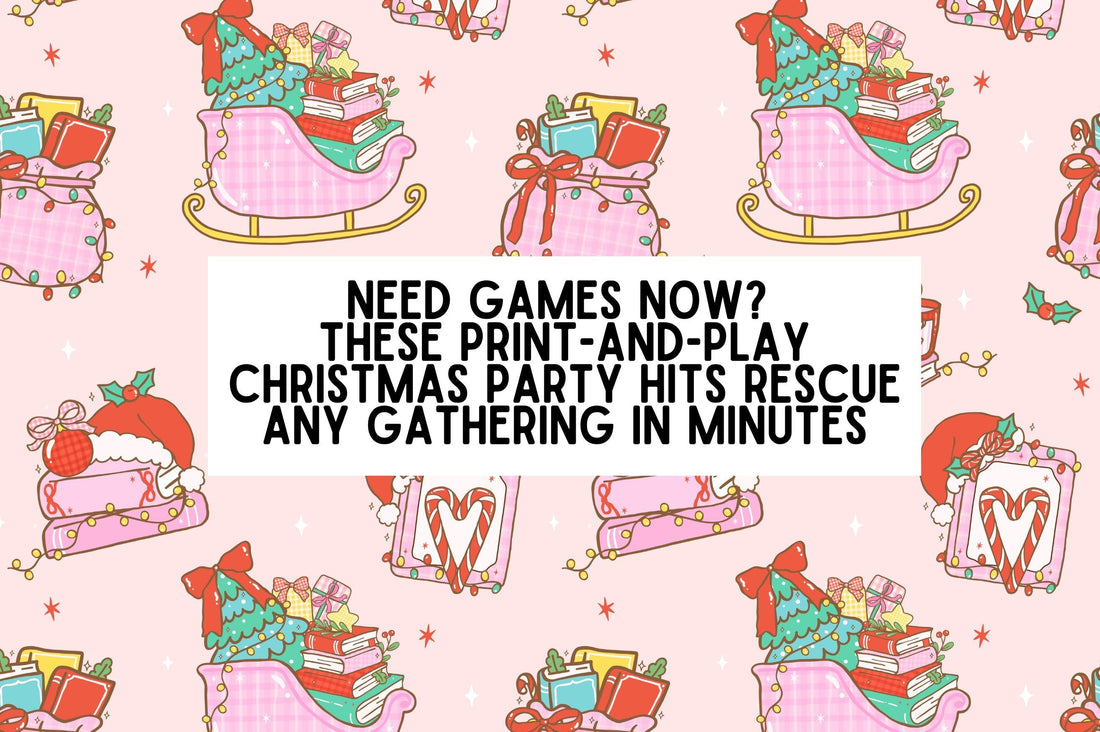 Need Games Now? These Christmas Party Hits Rescue Any Gathering in Minutes