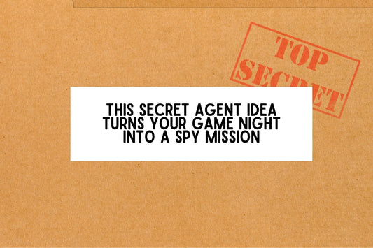 This Secret Agent Game Turns Your Dinner Party Into A Spy Mission