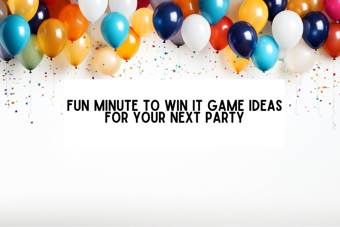 23 Minute to Win It Game Ideas For Your Next Party