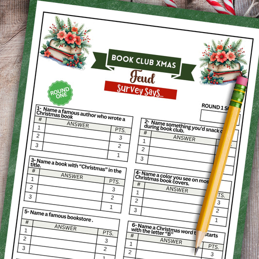 Book Club Christmas Feud (3 Rounds)