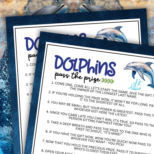 Dolphins Pass the Prize