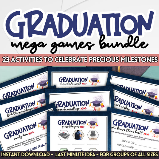 Graduation Party Games Bundle (23 Games)