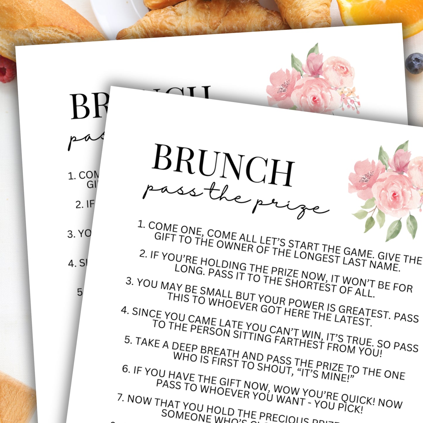 Brunch Pass the Prize
