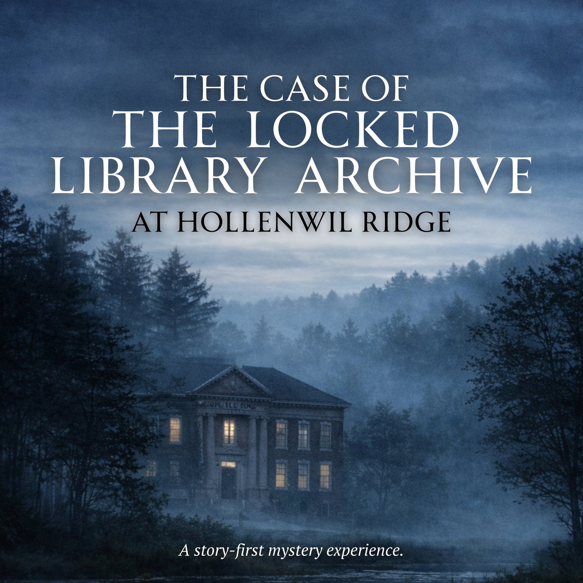 The Case of The Locked LIbrary Archive at Hollenwil Ridge book cover